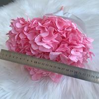 Vente en gros usine – Matériel DIY de style INS de la meilleure qualité : Hortensia à grandes feuilles véritablement préservé pour fournitures de fleuristes et décorations de mariage