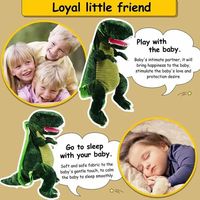 Sac à dos d'école miniature portable pour enfants avec un design de dinosaure 3D personnalisé, un cadeau d'accessoire parfait