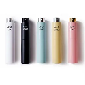 Venta al por mayor fabricante personalizado portátil Mini recargable Perfume atomizador vaporizador botella aroma bomba Case2025