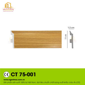 Moulures murales intérieures en PS, grain de bois, polystyrène, profilés décoratifs de plafond, fabricant vietnamien, prix - Product Image 3