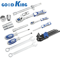 Good King 72 dientes Bluek Case 72 piezas 1/2 "3/8" 1/4 "pulgadas Juego de herramientas de reparación automotriz mecánica Caja de Herramientas 17201