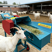 Machine de traitement des aliments portable pour usage domestique, broyeur d'aliments durable, haute productivité, alimenté par moteur, pour l'élevage