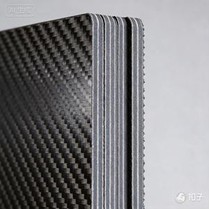 Tissu jacquard tissé 100% fibre de carbone - Résistant à l'abrasion - Très léger pour les accessoires - Product Image 1