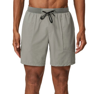 Venta al por mayor de ropa de calle personalizada pantalones cortos para hombre entrenamiento gimnasio medio pantalón pantalones cortos de algodón hombres pantalones cortos casuales para hombres - Product Image 4