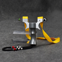 Poignée en alliage à pressage rapide Slingshot Outdoor Clip Outdoor Hunting And Shooting Slingshot