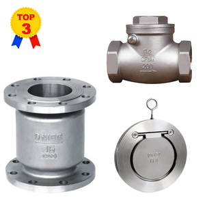 Válvula de Retención Manual de Acero Inoxidable CF8 BSP de 1/2 pulgada, Tipo Swing, para Temperaturas Medias, 16 Vías - Product Image 3