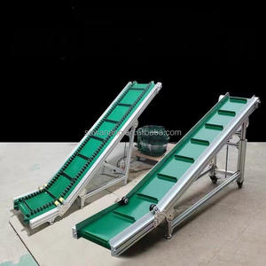 Tekstil karton ambalaj konveyörleri için eğimli yukarı/aşağı düz konveyör bant - Product Image 3