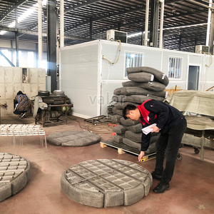 Hiệu suất cao kim loại thép không gỉ dệt kim lưới demister Pad lõi thành phần dây lọc - Product Image 6