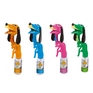 Pistola de Agua con Forma de Perro de Boca Grande JUQI, Juguete con Caramelos Prensados de Sabor Afrutado Multicolor - Product Image 2