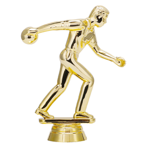 Design Honor Champion Award Trophy Parts Figurine Medals Multi Usage Gold Gifts <span class=keywords><strong>Bowling</strong></span> Competition GZ108 - Product Image 1