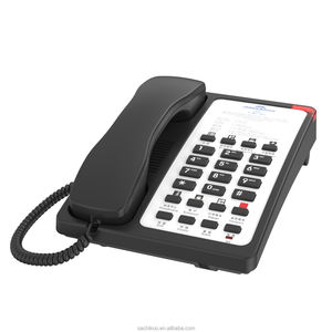 <span class=keywords><strong>Téléphone</strong></span> <span class=keywords><strong>fixe</strong></span> analogique en plastique ABS de haute qualité Sachikoo, économique et intelligent pour hôtel - Product Image 2