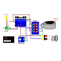 Packbox – pistolet de basse L20SE a1953 C5200 200W 8R Mono carte amplificateur assemblée