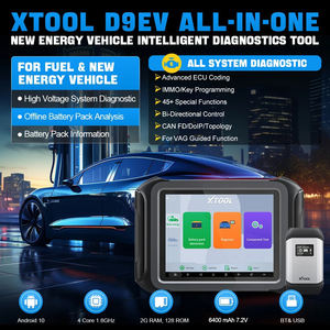 เครื่องสแกน XTOOL D9EV รุ่นใหม่ สำหรับ Byd OBD สำหรับรถยนต์ไฟฟ้า ตรวจสอบแบตเตอรี่รถยนต์ไฟฟ้า เครื่องสแกน OBD ระบบเต็มรูปแบบ พร้อมฟังก์ชันการเข้ารหัส ECU - Product Image 3
