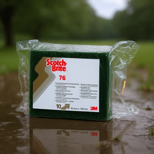 Scotch-Brite 76 Spugna Abrasiva 95 mm x 158 mm per Pulizie Intense e Lavori Difficili - Product Image 3