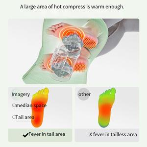 Massaggiatore per Gambe SIAASOO L1 con Controllo Manuale Cablato, Compressione Calda e Rulli Massaggianti per Rilassamento Muscolare di Polpacci e Piedi - Product Image 4