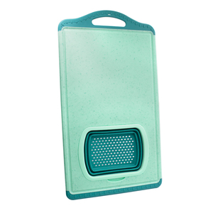 Dụng cụ mới cắt nhựa thớt tùy chỉnh với colander cho nhà bếp - Product Image 5