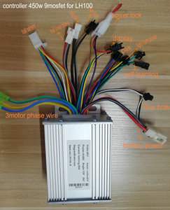 24v36v48v60v 400W-1200W Bộ Điều Khiển & Màn Hình LCD BLDC LH100 Màn Hình Trắng/Màu + Tay Ga Shifter Xe Tay Ga Điện Bộ Phận Ebike MTB - Product Image 3