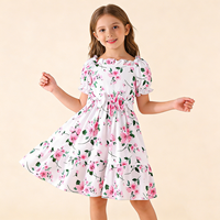Robe de mariée pour petites filles Hongbo, robe de demoiselle d'honneur élégante personnalisée, robe de princesse pour enfants, robe jolie pour fille