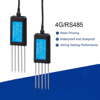 USB 8 in 1 Soil Moisture Meter RS485 PH Moisture Temp EC Salinity NPK New Design Soil Meter for Agriculture Plant Agro - Factory
