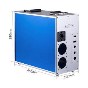 Piezas de Carcasa para Máquina Láser de Fibra Digital de 100W, 1064nm, Marcado en Aluminio, Modo de Punto de Haz Dividido, para Marcado en Construcción y Restaurantes - Product Image 4
