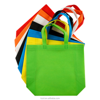 Bolsa de Mano al por Mayor de Alta Calidad, Tejido Laminado No Tejido con Logotipo Personalizado, Reutilizable para Compras, Abarrotes, Zapatos y Embalaje
