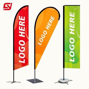 <b>Cheap</b> Promotional Pets Supplies Feather-Flag Large Custom Beach Feather Flags - Product Image 2