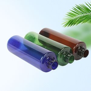 Bottiglia di lozione crema liquido Dispenser cosmetici imballaggio ambra ago coperchio di punta in plastica vuota 250ml 500ml verde blu animale domestico - Product Image 5