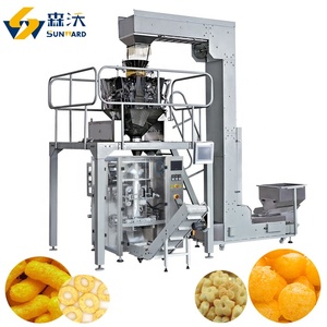 Extrusora de aperitivos inflados de maíz de 150 kg/h, máquina para fabricar aperitivos de maíz, bolas de queso, pellets, línea de producción de patatas fritas - Product Image 6