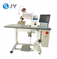 Machine à coudre JY-604 pour pantalon en cuir de maillot de bain de soutien-gorge avec fonction de liaison de bord
