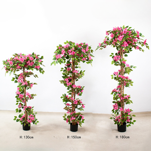 Fournisseur Direct Usine : Plante Artificielle <span class=keywords><strong>en</strong></span> <span class=keywords><strong>Pot</strong></span> Bougainvillier Faite à la Main, Ignifuge et Résistante <span class=keywords><strong>au</strong></span> <span class=keywords><strong>Soleil</strong></span>, pour Aménagement Paysager - Product Image 5