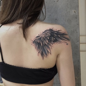 Nouveaux autocollants de tatouage d'anime japonais Lolita 190x210mm, imperméables, longue durée, autocollants DTF pour bras entier, hommes et femmes - Product Image 2