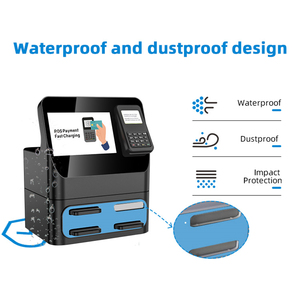 ผู้ผลิตตู้เช่าโทรศัพท์มือถือแบบพกพาพร้อมระบบ POS ในตัว 8 ช่อง สำหรับชาร์จแบตเตอรี่แบบแบ่งปัน ขายดีในปี 2026 - Product Image 6