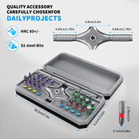 Juego de Destornilladores Magnéticos Multiusos con Trinquete, Kit de Herramientas de Reparación Portátil para Regalos, Muebles, Computadoras, Bicicletas y Bricolaje