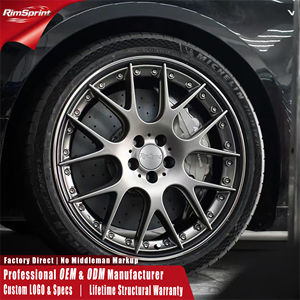 Jantes en alliage forgé allemandes <span class=keywords><strong>CH</strong></span>-<span class=keywords><strong>R</strong></span> II 15-22 pouces 5x114.3 5x120 pour BMW F80 F82 Mercedes Audi RS3 Toyota Supra Nissan GT-<span class=keywords><strong>R</strong></span> - Product Image 1