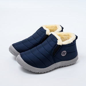 Impermeabile antiscivolo suola morbida calda foderata in <span class=keywords><strong>pelliccia</strong></span> donna stivaletti invernali alla caviglia unisex <span class=keywords><strong>stivali</strong></span> da neve invernali caldi da donna da <span class=keywords><strong>uomo</strong></span> - Product Image 2
