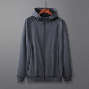 Casual Hoodie Design Polyester Sweat <b>Jacket</b> Hidden Pocket Sport Outfit <b>Workout</b> Men <b>Jackets</b> - Product Image 4