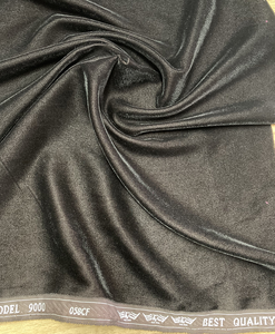 2021 Popular Plain Dyed <strong>Purple</strong> Color Micro <strong>Velvet</strong> 9000 PD Woven Fabric Weight 120gsm for Women's Dresses - Product Image 5
