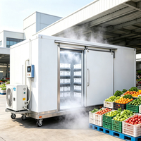 Chambre froide cryogénique de congélation rapide pour la transformation et le stockage des aliments, y compris la crème glacée, à usage commercial
