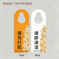Porte-clés personnalisés en PVC de 1 mm imprimés avec des étiquettes d'avertissement « Inactif / En soins » pour cliniques et maisons de retraite