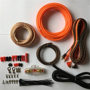Hot Bán Buôn Chuyên Nghiệp Âm Thanh Xe Hơi 8ga Xe Khuếch Đại Hệ Thống Dây Điện <span class=keywords><strong>Kit</strong></span> - Product Image 1