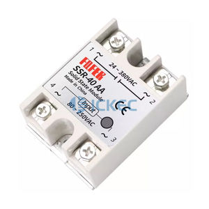 AC to AC  Module SSR-10AA SSR-25AA SSR-40AA SSR-60AA SSR-80AA SSR-100AA Single Phase Solid State Relay - Product Image 1