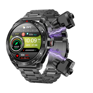 T95ファッションTWSスマートウォッチフィットネストラッカー防水心拍数モニターIPSスクリーンヘッドフォンスマートウォッチ - Product Image 4