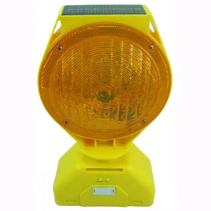 High Quality Solar Led Traffic Warning Flashing Light for Road Safety