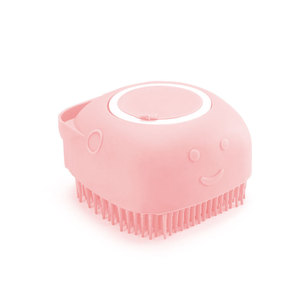 Cepillo de Baño de Silicona Suave <span class=keywords><strong>para</strong></span> <span class=keywords><strong>Perros</strong></span> y Gatos, Cepillo de Masaje <span class=keywords><strong>para</strong></span> Mascotas con Dispensador de Jabón - Product Image 6