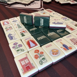Juego de Fichas de Mahjong Americano de Alta Gama, Diseño Moderno para <span class=keywords><strong>4</strong></span> Jugadores, Juego de Fichas Empire State <span class=keywords><strong>of</strong></span> Mahj |   Juego de Mahjong de Lujo |   Maison Mahj - Product Image 6