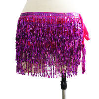 Jupe de danse Sexy pour femmes, écharpe de danse du ventre, ceinture de danse, Costume de spectacle, paillettes, glands