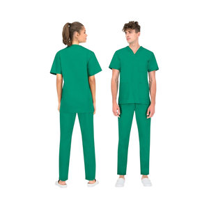 Conjuntos de Uniformes Sanitarios Unisex B-well COLOMBO, Sudadera con Capucha y Pantalones de Poliéster/Algodón, Uniformes de Enfermería y Pijamas para Uso Hospitalario - Product Image 1