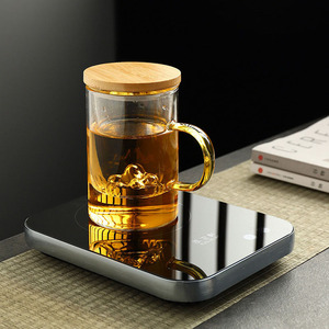 <span class=keywords><strong>Estufa</strong></span> eléctrica de 800W, calentador de taza de 100 grados, <span class=keywords><strong>estufa</strong></span> de té inteligente, horno de calefacción de placa caliente eléctrica, calentador de inducción Mini, tetera 22 - Product Image 5