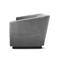 Canapé sectionnel élégant en tissu pour salon, siège cascade, structure en bois massif, mobilier d'intérieur, coussin moelleux pour hôtel et villa