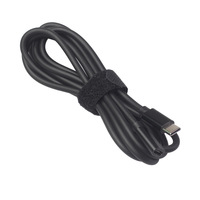 Hochwertiges USB-C Ladekabel 20V 3A TYP C Stecker auf Buchse Kabel Schwarz 1m Typ-C Schnelllade-Verlängerungskabel mit OTG-Unterstützung